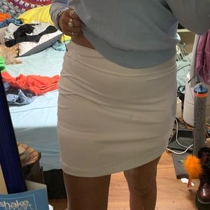 White fila athletic skort